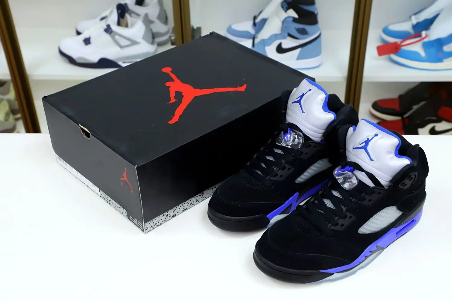 'RACER BLUE' AIR RETRO JORDAN 5 Kimikick JORDAN AIR 0719